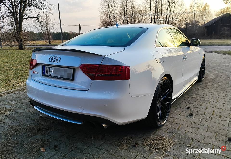 Audi S5 Coupe 2008 42 V8 Quattro manual EUROPA światła przeciwmgielne Warszawa