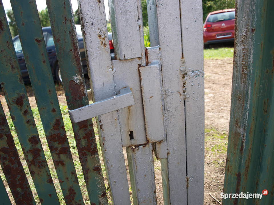 Brama wjazdowa dwu skrzydłowa 470 Furtka 1 m Kalisz