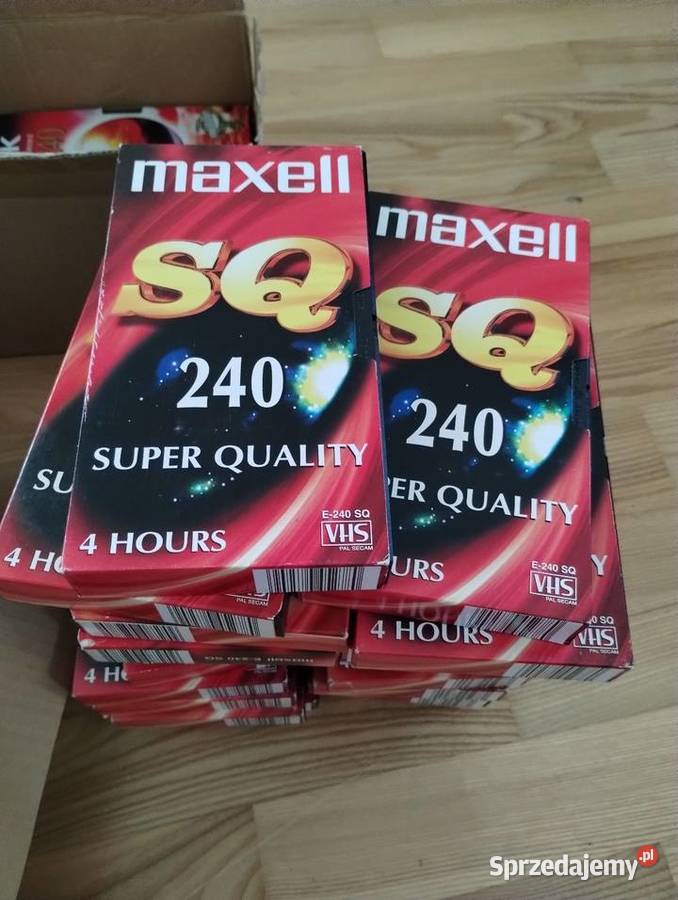 Kasety magnetowidowe VHS nagrane pakiet 149 kaseta mazowieckie Warszawa