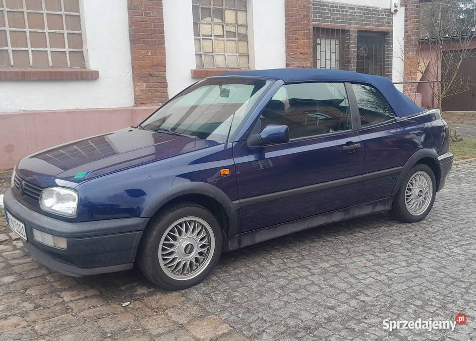 Volkswagen golf cabrio 18 benzyna 1994 nieuszkodzony Kamienna Góra