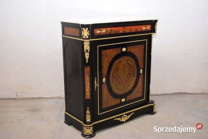 Komoda Boulle Kredens Blat Marmur Szafa Drewno Kraków