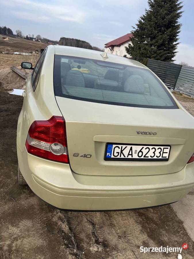 Volvo S40 II 16 16 DIESEL 251110km Motoryzacja pomorskie