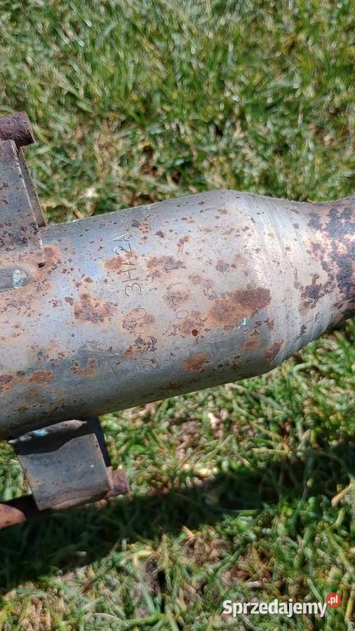 Nissan Micra k13 układ wydechowy tłumik końcowy