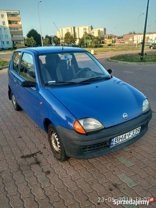 Fiat Seicento 0.9 2001r. niski przebieg polski salon