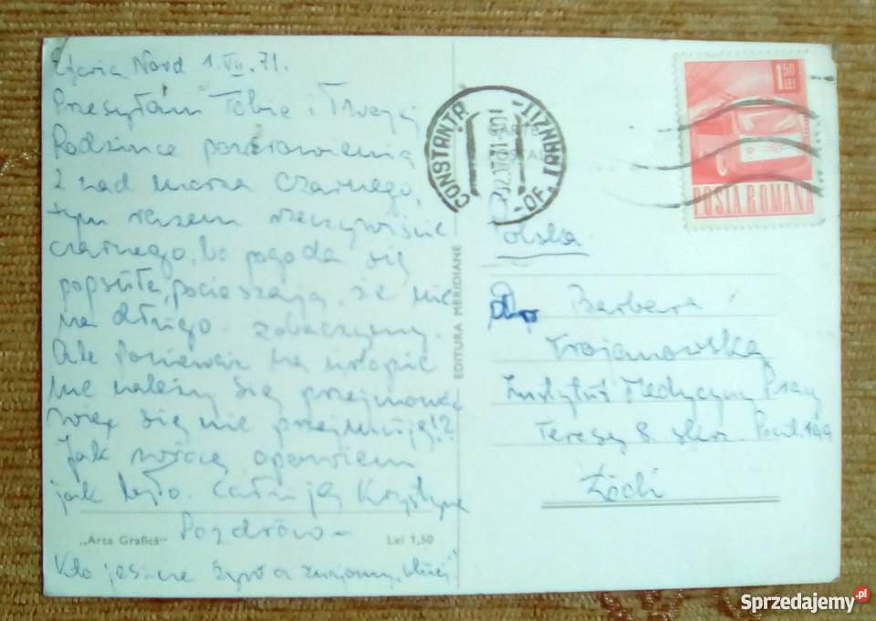 KONSTANCA MIASTO PORTOWE MORZEM CZARNYM lubelskie Piszczac sprzedam