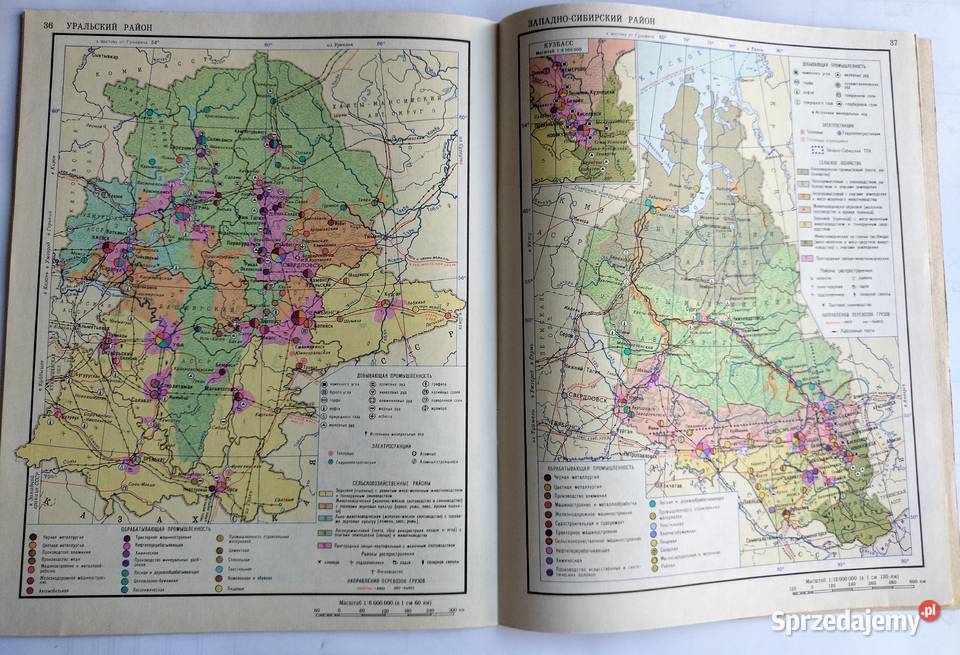 Atlasy geograficzne szkolne w języku rosyjskim Gdynia
