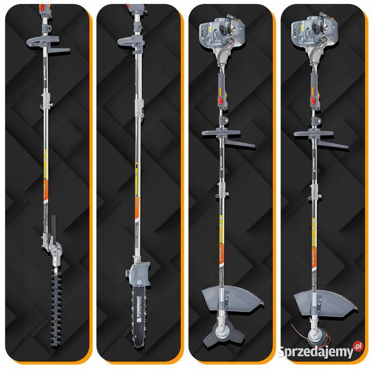 Wielofunkcyjna kosa spalinowa 4w1 nożyce do śląskie Katowice