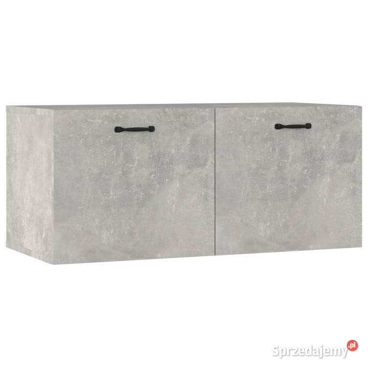 Szafka wisząca szarość betonu 80x365x35 WM812937 Warszawa
