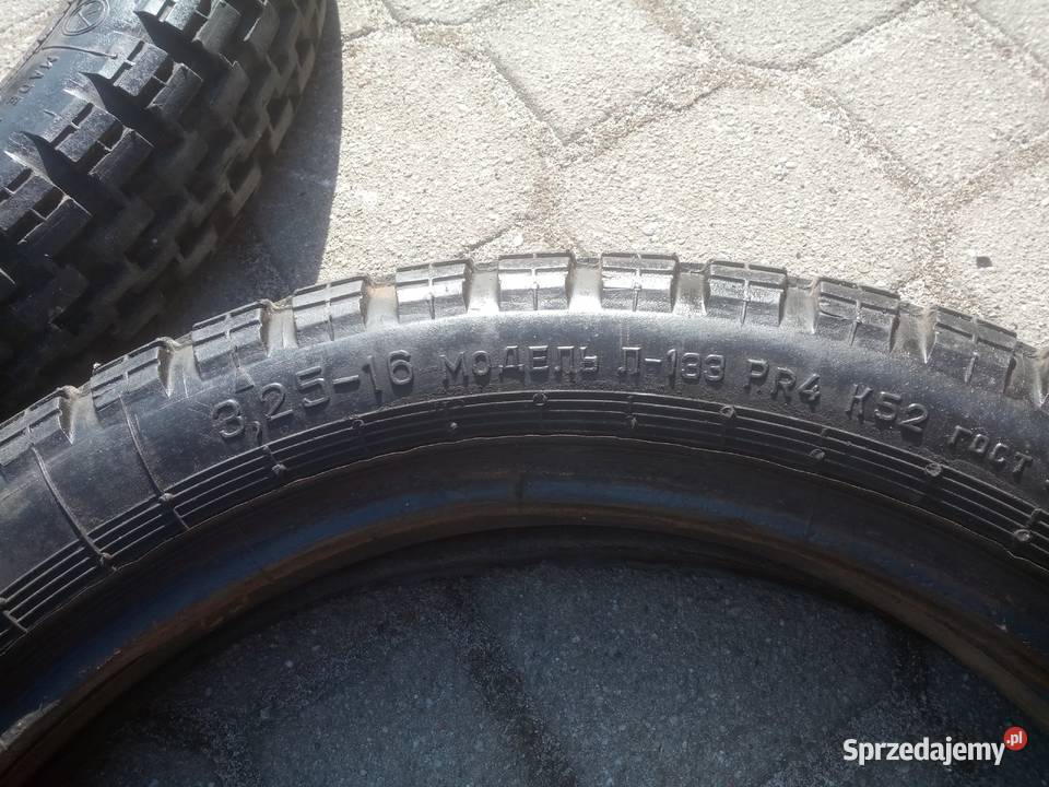 Opony motocyklowe 16325 dętka produkcji Rosja Pozostałe Oświęcim