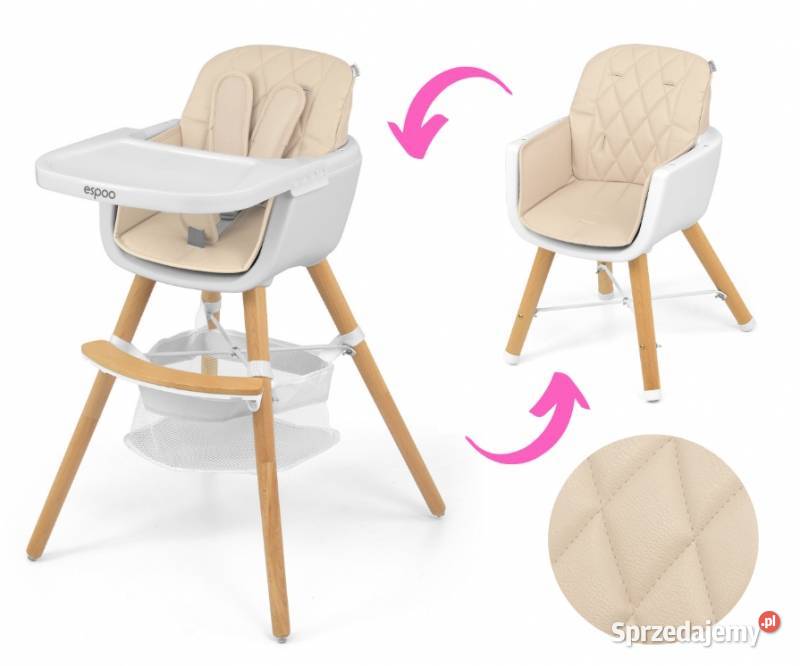 KRZESEŁKO DO KARMIENIA 2W1 ESPOO Bielsk Podlaski