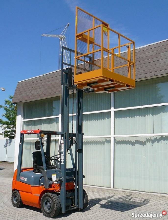 Platforma kosz roboczy na widły wózka PR120 podkarpackie Stalowa Wola