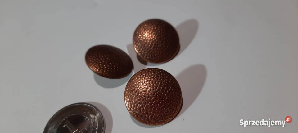 GUZIKI WOJSKOWE Niemcy groszek 3 sztuk Warszawa