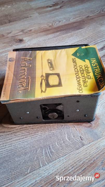 Odbiornik samochodowy ZRK Admirał z lat 60 tych Kraków sprzedam