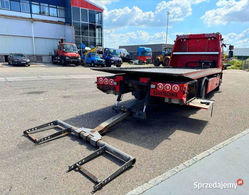 Auto laweta holownik plyta Zsuwana Oklar Volvo mazowieckie