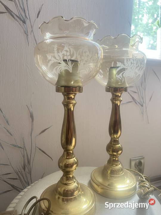 Piękne lampy Vintage Hiszpańskie Żary