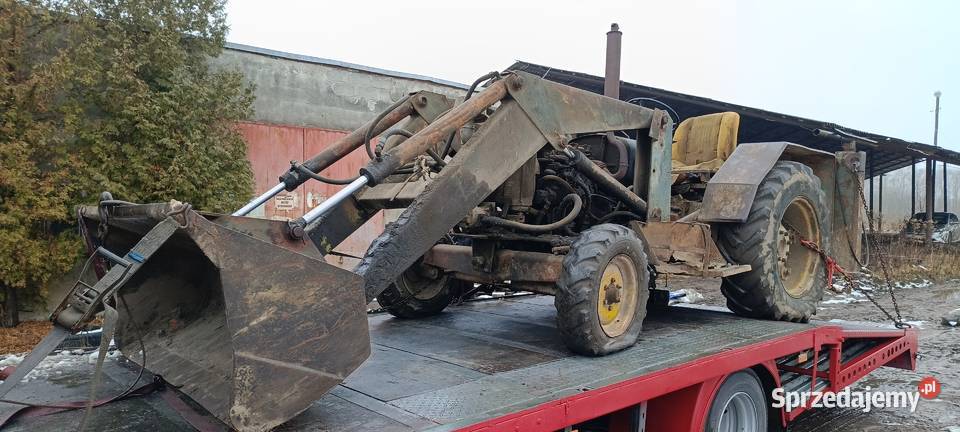 Koparko ładowarka Ostrówek k161 sprawny nie