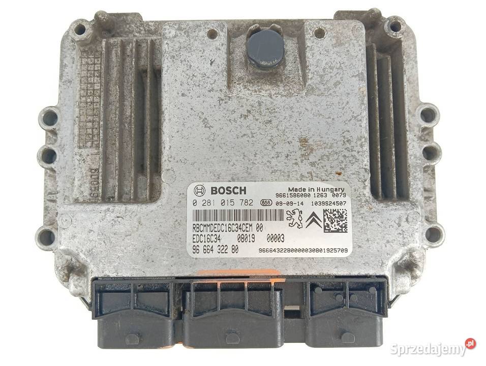 STEROWNIK SILNIKA 0281015782 14 HDI 68 Citroen
