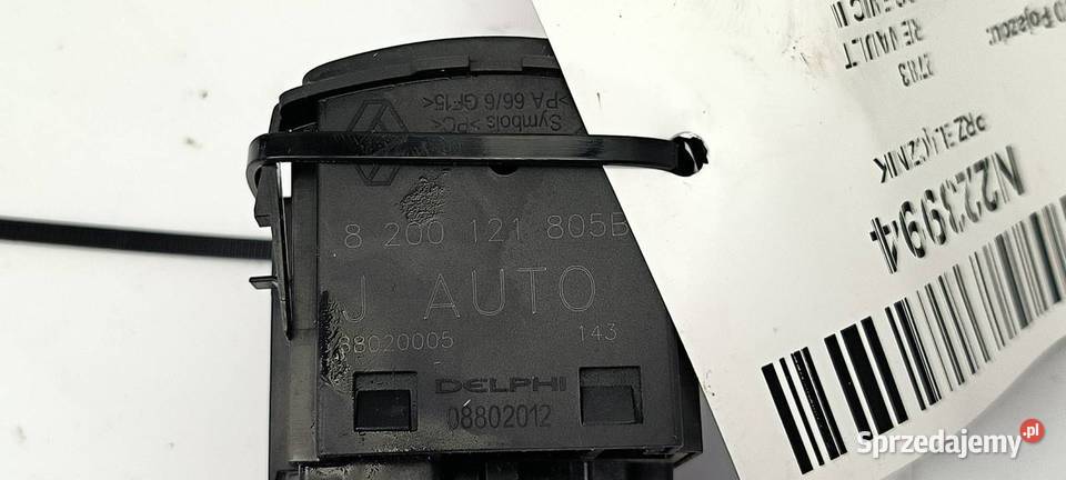 PRZEŁĄCZNIK RENAULT SCENIC II 8200121805B Lipno