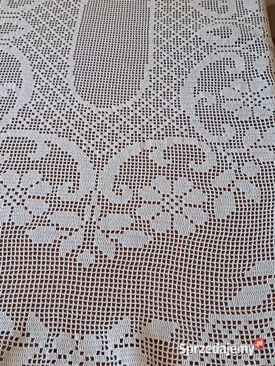 Obrus szydełkowy rękodzieło Częstochowa