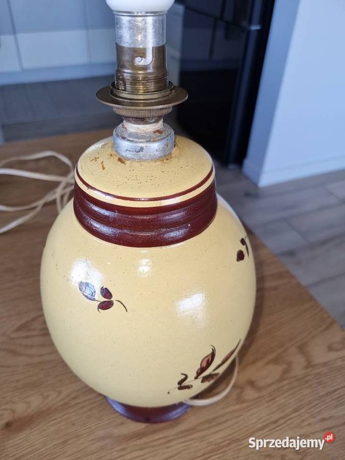 Lampa z ceramiki Wola Podłężna