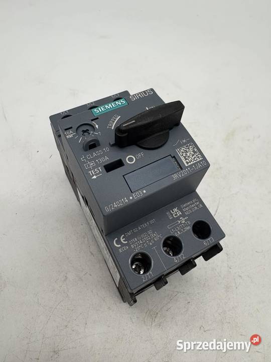 Siemens 3RV20111JA10 Wyłącznik silnikowy 110A Warszawa