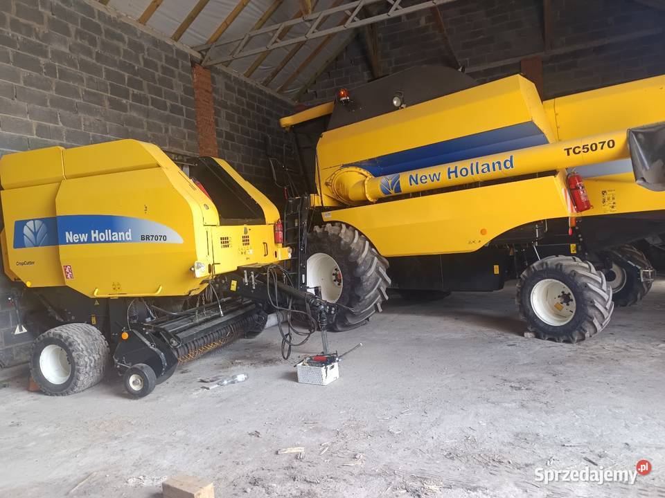 Prasa rolująca holland br7070 Rotor noze Super