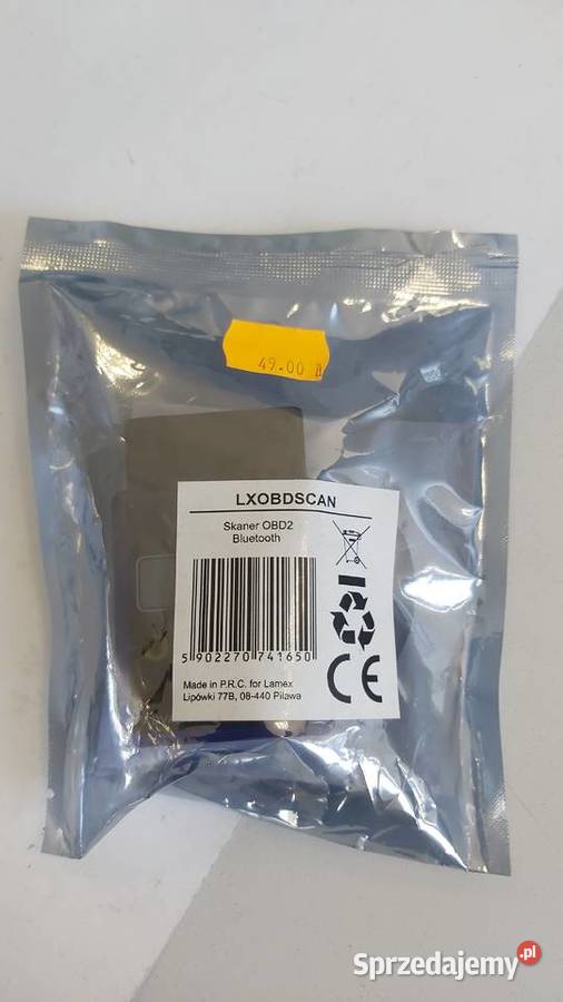 Skaner OBD2 Bluetooth LAMEX Diagnostyka silnika i elektroniki Wyszków