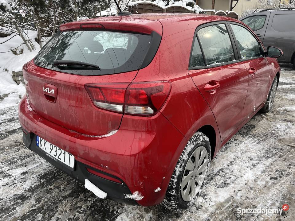 KIA RIO 10TGDI 100 SALON POLSKA 2023 47oookm tempomat małopolskie Kraków