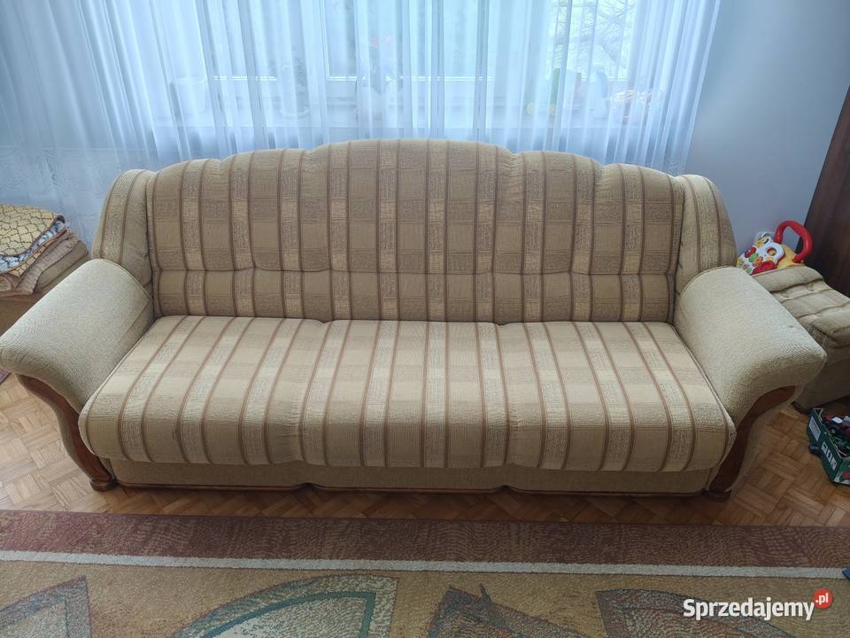 Kanapawersalka rozkładana z skrzynią solidna 80cm Zambrów sprzedam