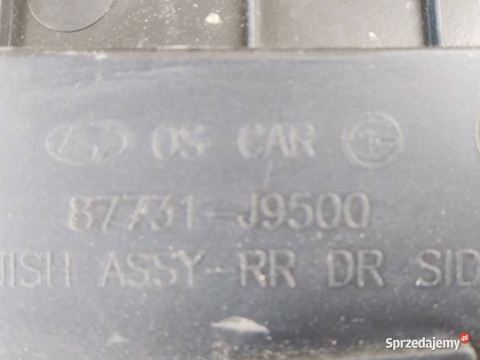 Hyundai Kona 87731J9530 listwa drzwi tylna lewa Dębno