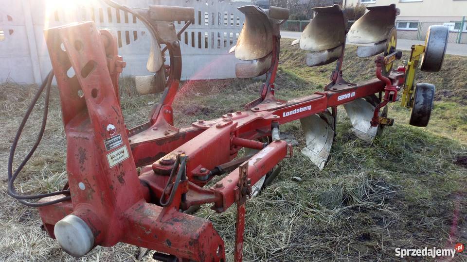Pług obrotowy Overum Landsberg 4 skiby Krone Turek