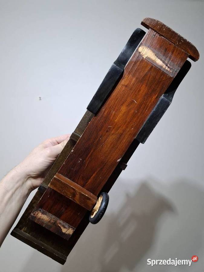 Samochód drewniany kolekcjonerski dekoracyjny