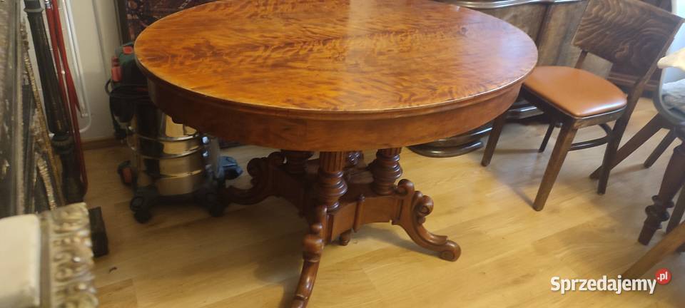 Stół bocian antyk Czersk