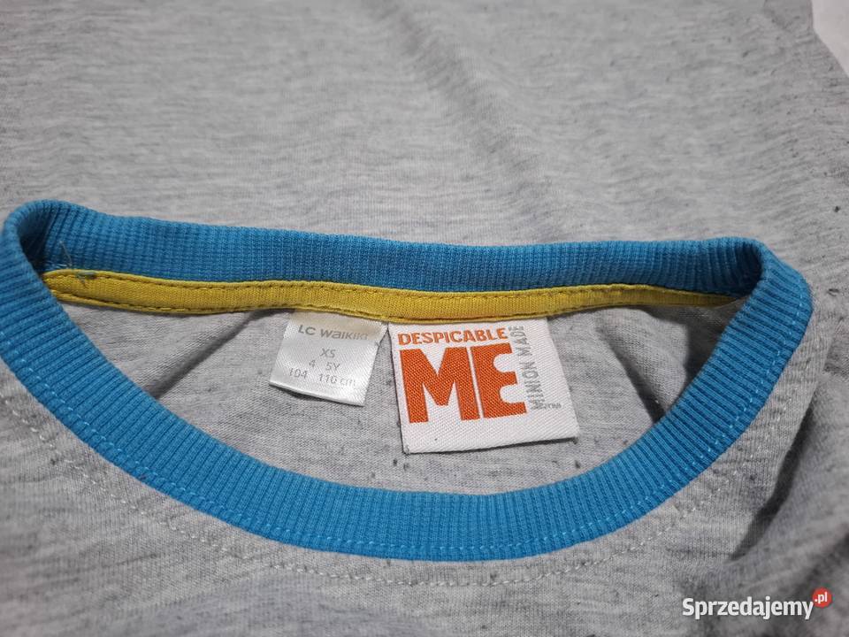 Koszulka długi rękaw szara Minionki LC Waikiki śląskie Czeladź sprzedam