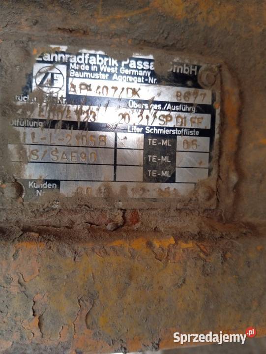 Zwolnica mostu AP 407DK Częstochowa