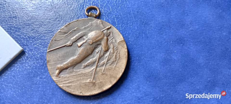 Stare monety Medal Szwajcaria 8 Dywizja 1954 137 Malarstwo podkarpackie