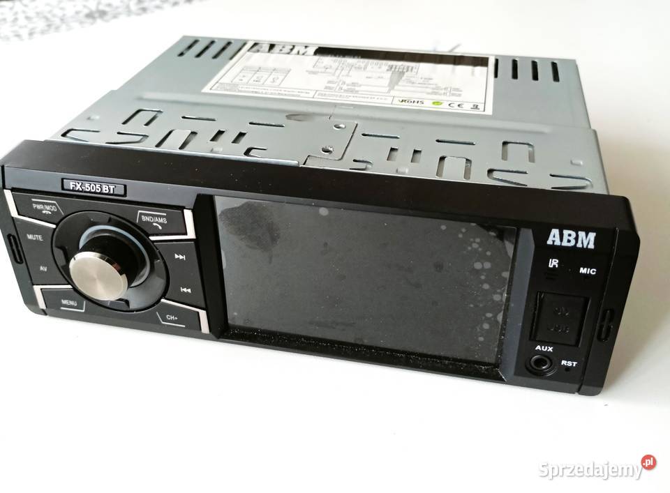 Radio samochodowe ABM FX505BT 1DIN 41