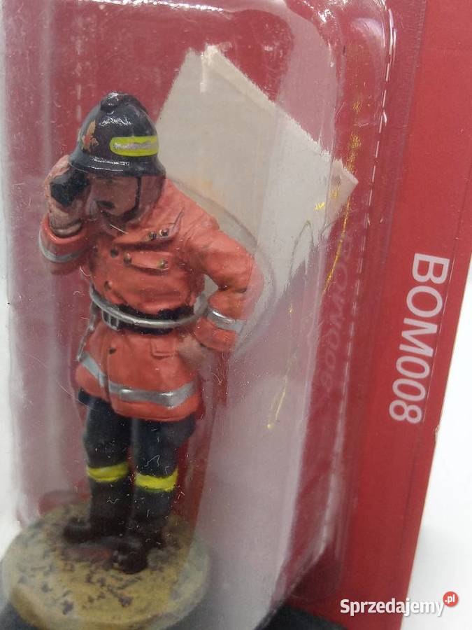Figurka strażak Del Prado 008 Wlochy 1998 Olesno