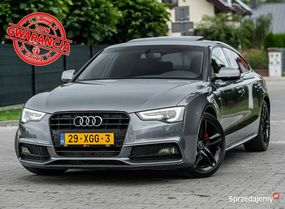 Audi A5 SLine 18T 170 Super Stan Serwisowana ESP A5 Audi Zwoleń