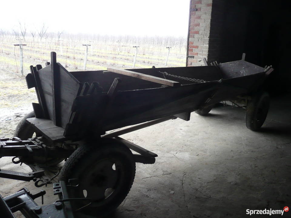 Wóz konny metalowodrewniany Motoryzacja Opole Lubelskie sprzedam