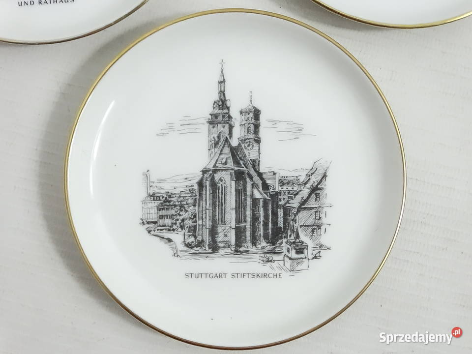 Unikat Markowe spodeczki Rosenthal Voigtlnder Biłgoraj