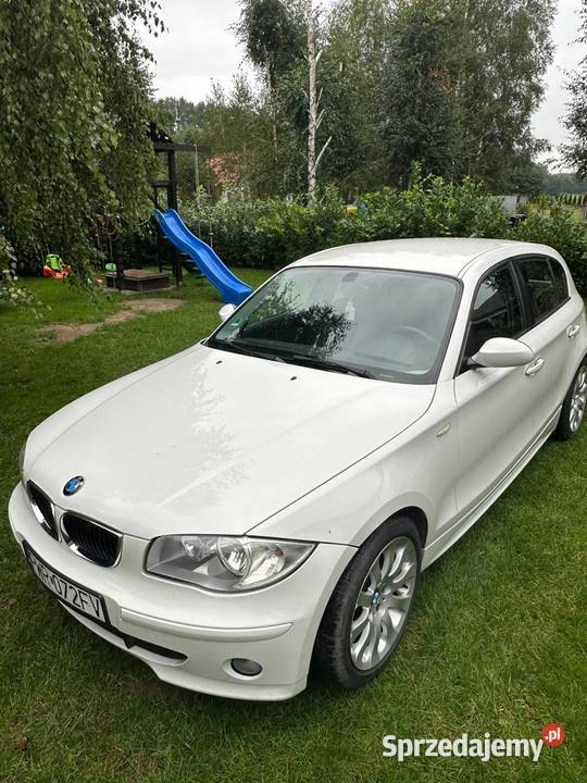 BMW Seria 1 E87 118i 20 Benzyna Automat 2007 r klimatyzacja Starczanowo