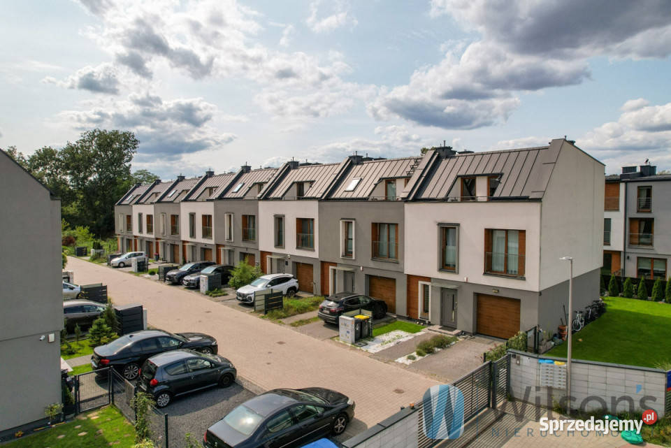 Dom szeregowy 183m2 Łomianki Prochownia mazowieckie