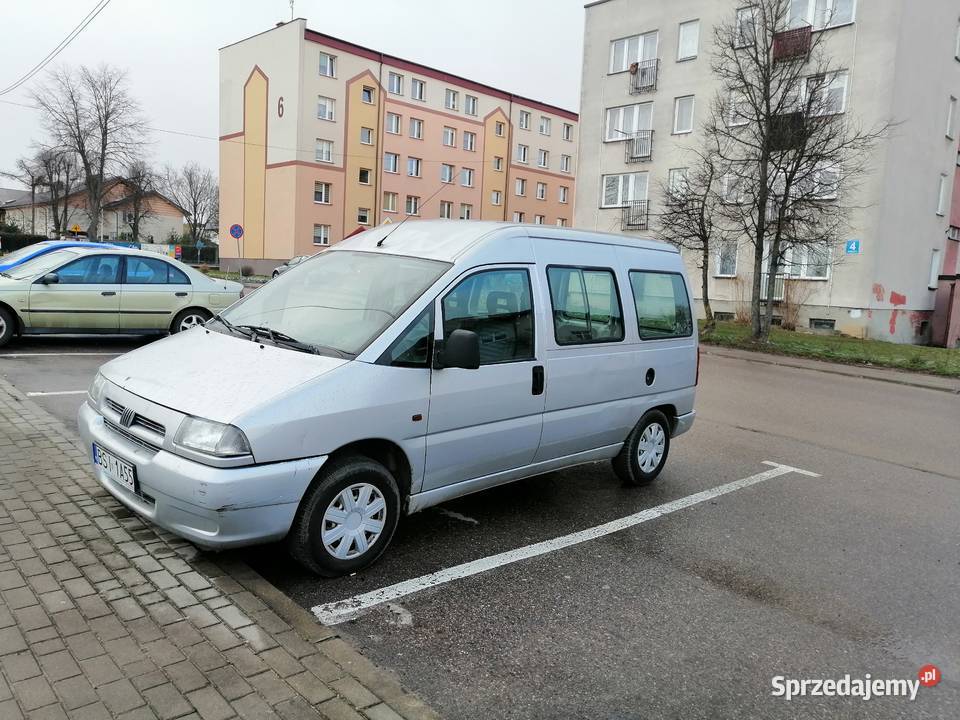 FIAT SCUDO BENZYNA 16 BUS MAŁE PIENIĄDZE podlaskie Siemiatycze