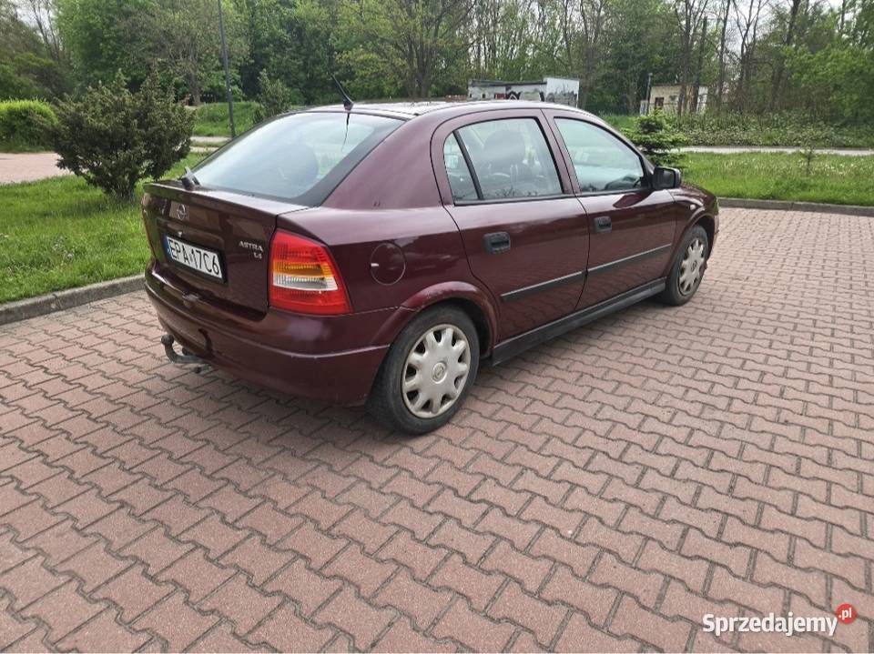 Opel Astra 14 z gazem 2002 Łódź