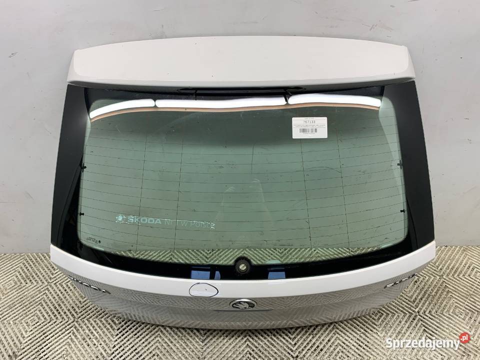 KLAPA TYŁ LF9E SKODA FABIA III Kombi Candy Candy