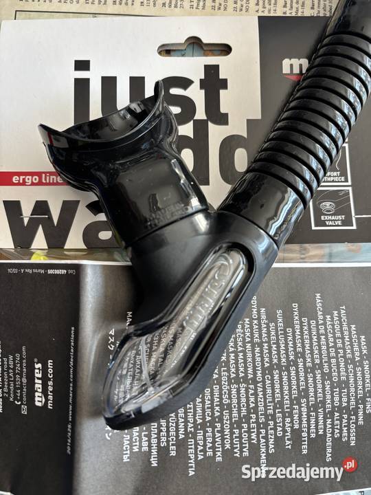 Fajka Nurkowa Maresa ERGO FLEX z zaworkiem śląskie Bytom