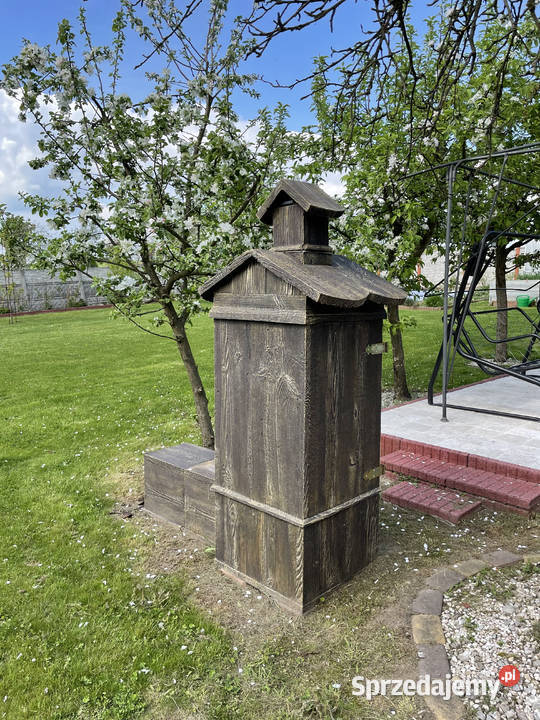 Wędzarnia betonowa do ogrodu Grillowędzarnia