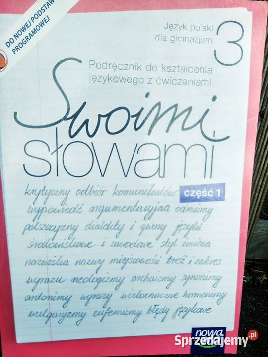 Swoimi słowami polski księgarnie Warszawa język polski