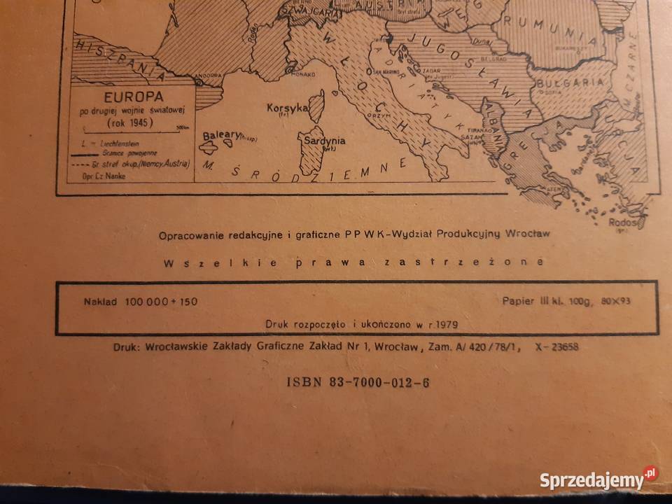 Mały atlas historyczny dolnośląskie Wrocław